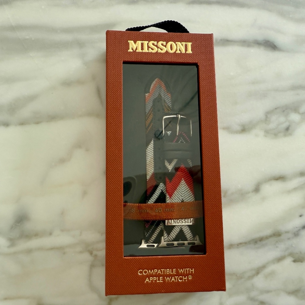 NWOT MISSONI WOVEN APPLE WATCH BAND - Picture 6 of 8